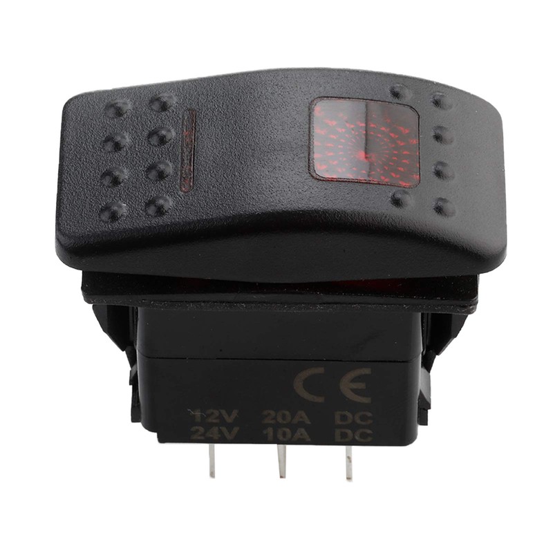 Amarine Made 12v 20 Amp Waterproof On-Off-On 2 Position Boat