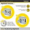Sterling NLC101 Dead Lock Standard Night Latch Plate, Chrome