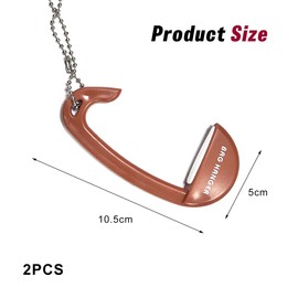 TUYOBG Pack of 2 Heavy Duty Table Handbag Holder Hooks - Stylish Bag Holder Table in Blue with Non-Slip Base - Practical Hanging Portable Travel Table Hook for Versatile Uses