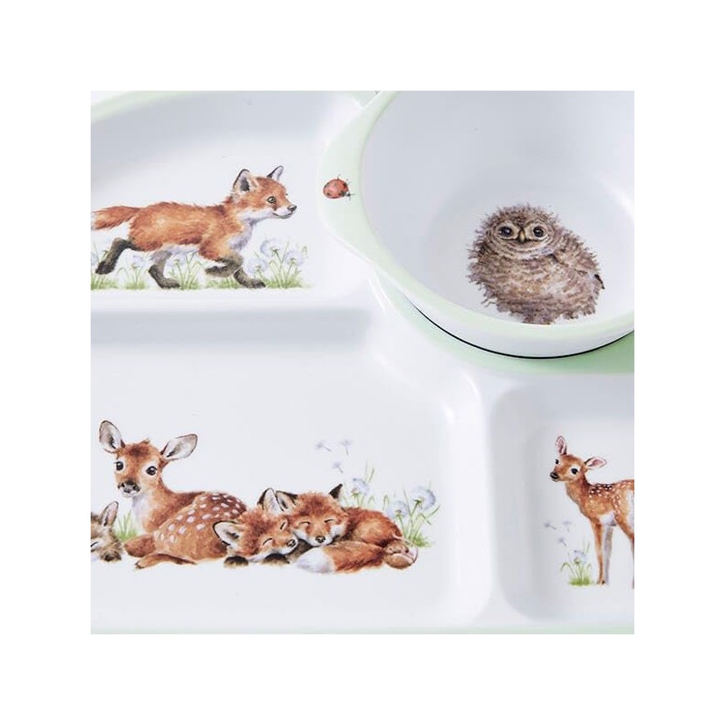 Wrendale Designs Melamine Tray & Bowl Set