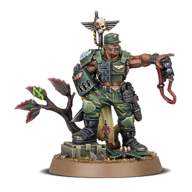Astra Militarum Catachan Colonel Warhammer 40K Store Anniversary Miniature