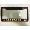 Marshal Sheriff Blue Lives Matter Deputy Officer Black License Plate