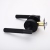 Privacy Door Lever for Bedroom & Bathroom – Reversible Keyless