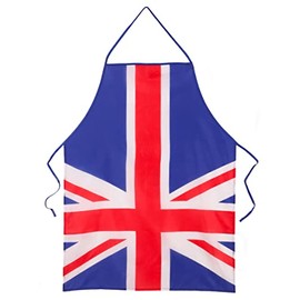 Toyland® Union Jack Printed Polyester Apron - One Size - His Majesty King Charles The III Coronation British Decorations