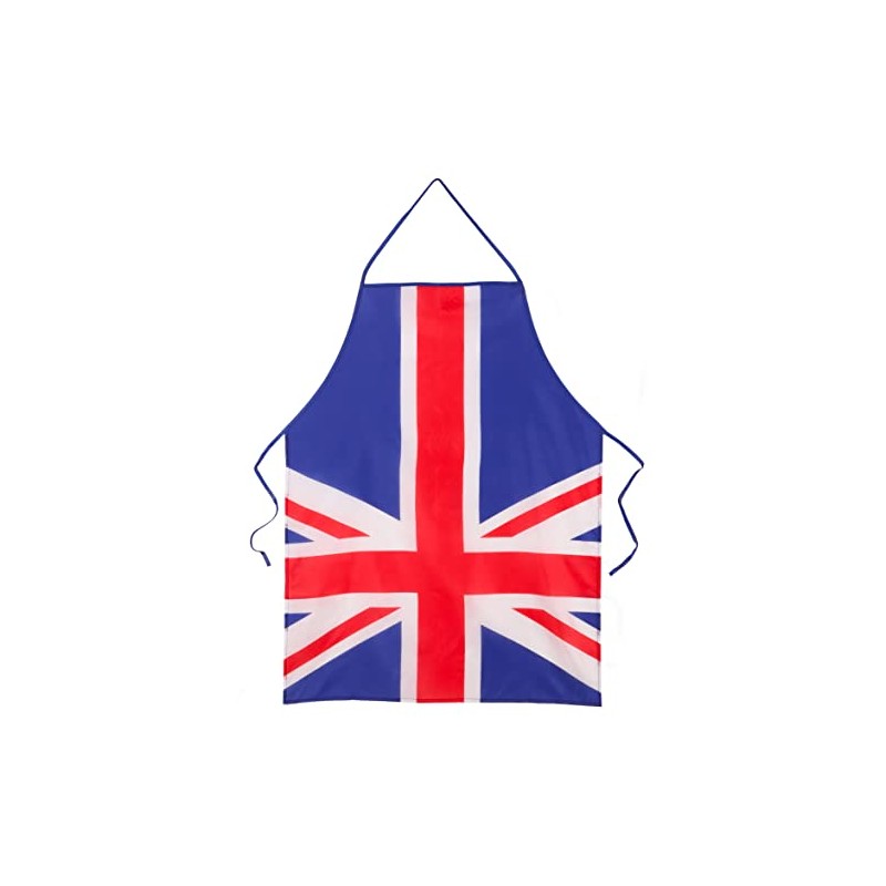 Toyland® Union Jack Printed Polyester Apron - One Size -