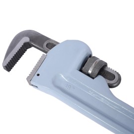 48 inch Pipe Wrench Aluminum Straight Pipe Wrench Heavy Duty Plumbers Hangable