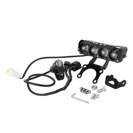 Runfarr Motorcycle Front Light Bar,Plug and Play Headlight Kit Driving Lamp Headlight with Switch and Mounting Bracket for Talaria Sting MX3/MX4