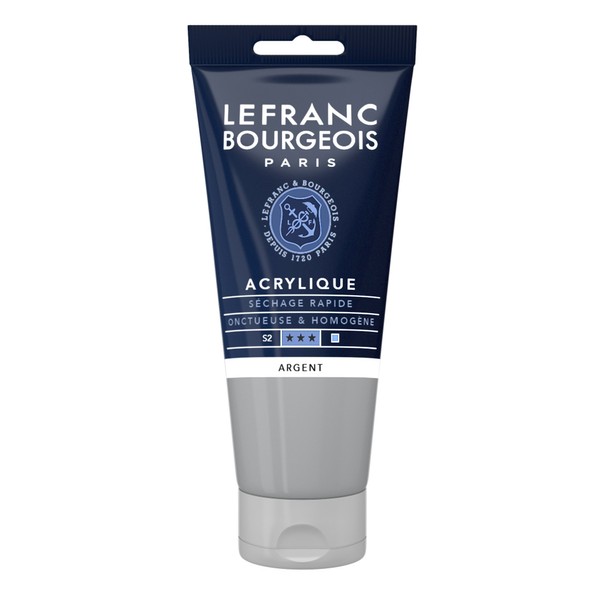 Lefranc & Bourgeois 300449 Fine Aycrl Paint 80ml Tube Homogeneous