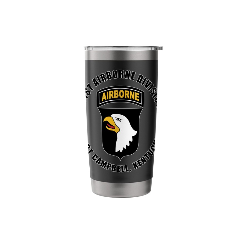 101st Airborne Division Fort Campbell Kentucky Veteran Stainless Steel Insulated