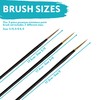 Guild Lane - Premium Miniature Brush Set - Paintbrushes for