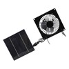 Solar Panel Fan Mini USB Outdoor Portable Cooling Fan Desktop