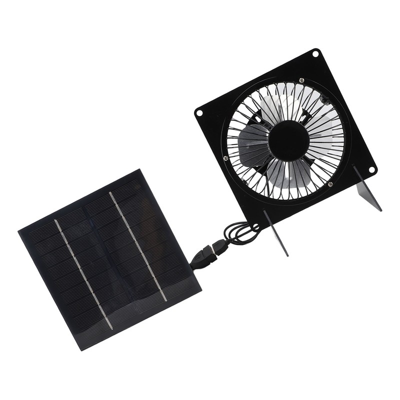 Solar Panel Fan Mini USB Outdoor Portable Cooling Fan Desktop