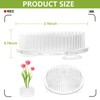 3PCS 2.76-Inch Clear Flower Frog, Flower Frogs For Arrangements,Stem Holder