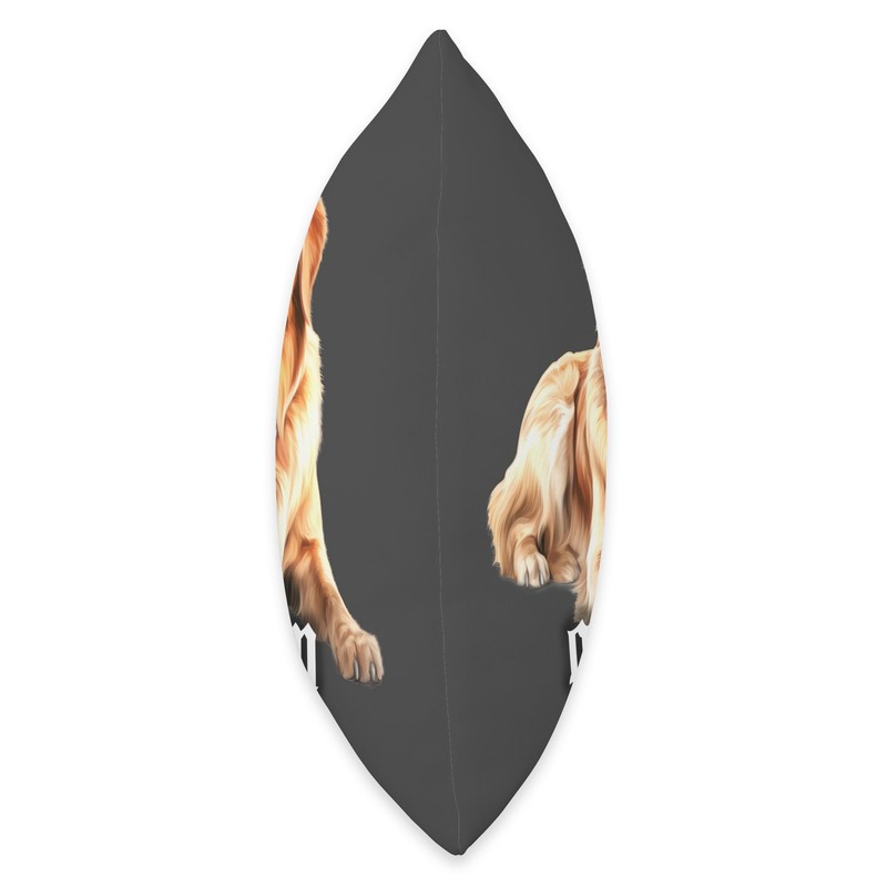 Golden Retriever Throw Pillow