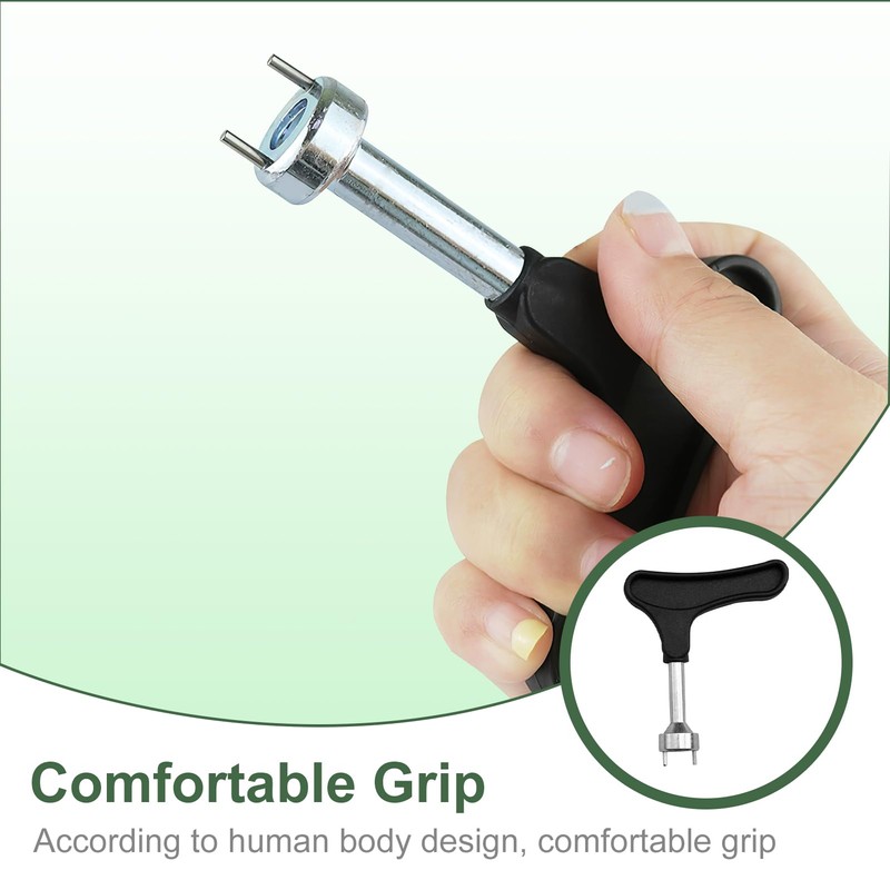 Kasoud Golf Spike Tool, 2PCS Golf Spike Shoe Tool, Golf