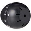 Chef Aid 60 Minute Egg Shaped Timer, In a Black