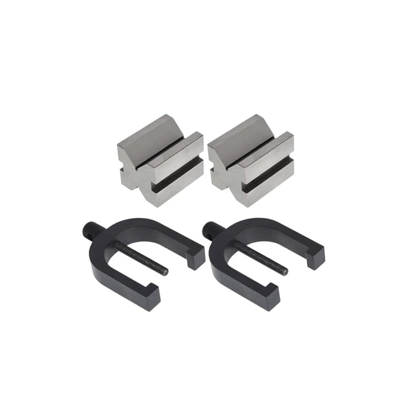 Precision Engineers Vee Blocks Clamp Set - V Block Matched