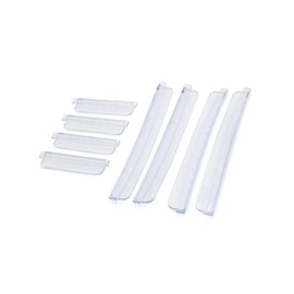 A ABSOPRO Automobile Car Body Door Side Edge Guard Strip Rubber (Set of 8)