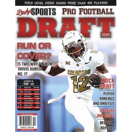 Lindys Sports Pro Football Draft Magazine Issue 52 Year 2025