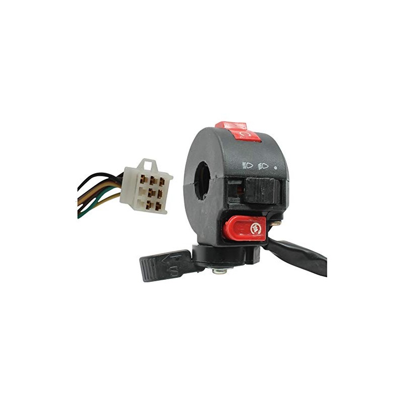 3 Function 7 Wire Handle Kill Light Start Switch For