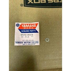 Yamaha 1973 Yamaha TX500, XS500 Carburetor Washer Plate 90201-06378 GP433F CARBURETOR