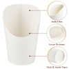 Ocmoiy Charcuterie Cups with Sticks White Disposable 14 oz Kraft