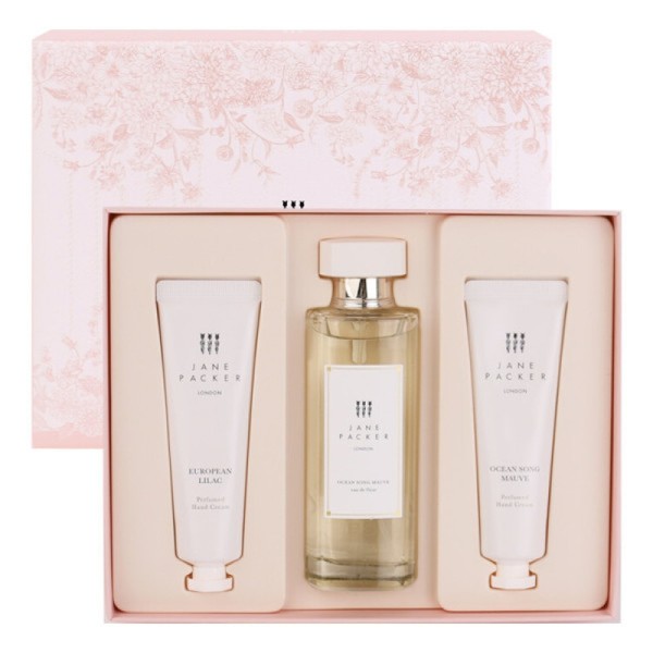 Jane Packer Ocean Song Mauve Fragrance Hand Cream Special Set