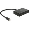 DeLOCK Mini DisplayPort Splitter 1.2 in > 2 x HDMI