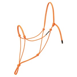 Silvertip Weaver Leather Reflective Rope Halter, Orange (35-9605-R4)