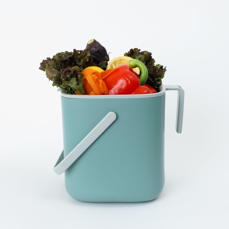 Blue Ginkgo Kitchen Compost Bin [2.6L / 0.69 GAL] –
