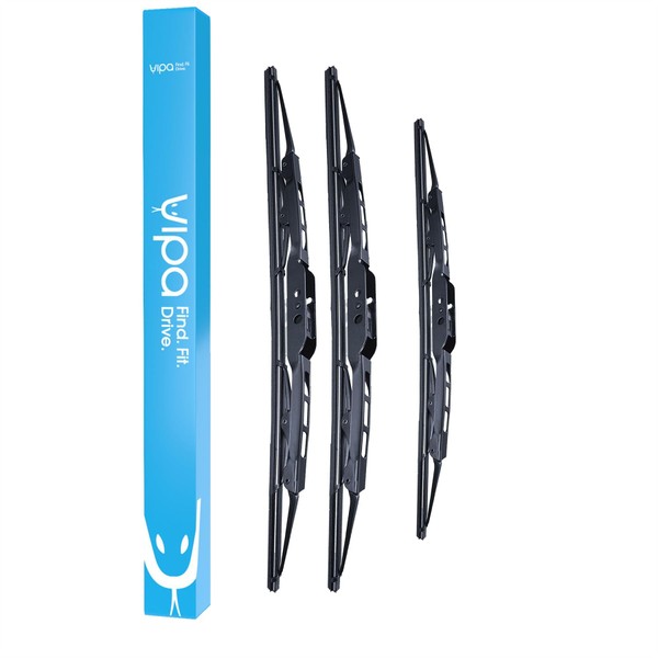 Vipa Wiper Blade Set fits: SUZUKI JIMNY SUV Oct 2018