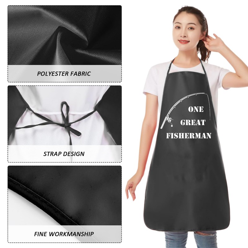 DHSBGWSX 1 Set Printed Couple Aprons, Wedding Gifts, Baking Aprons
