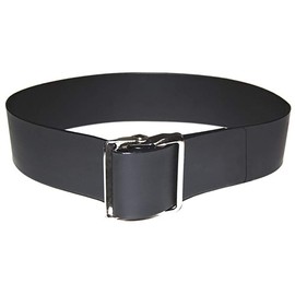 Easi-Care Gait Belt, Metal Buckle, 54", Black