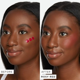 tarte blush tape satin liquid blush - rosy red - full size