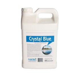 Crystal Blue XL Commercial Lake & Pond Dye - Royal Blue Color - 2.5 Gallon