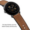 TUV PLNT Leather Bands Compatible with Vivoactive 5 watch band/Vivoactive