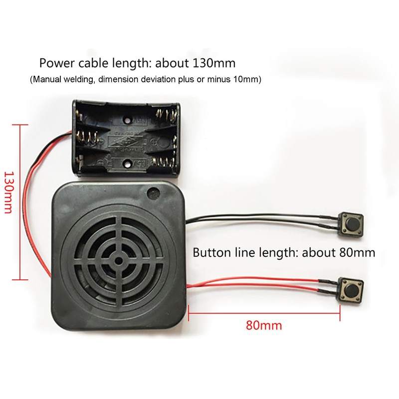 CYSFETENA Playable Sound Module with Clear Sound Quality, 3 W