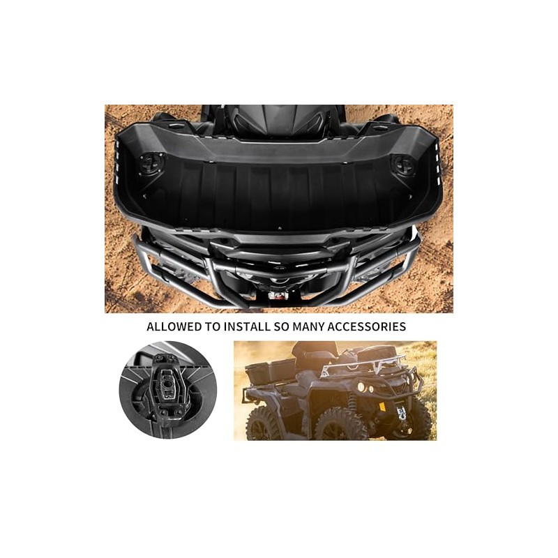 SAUTVS Base Kit Mounting Bracket Kit for Can-Am Outlander L