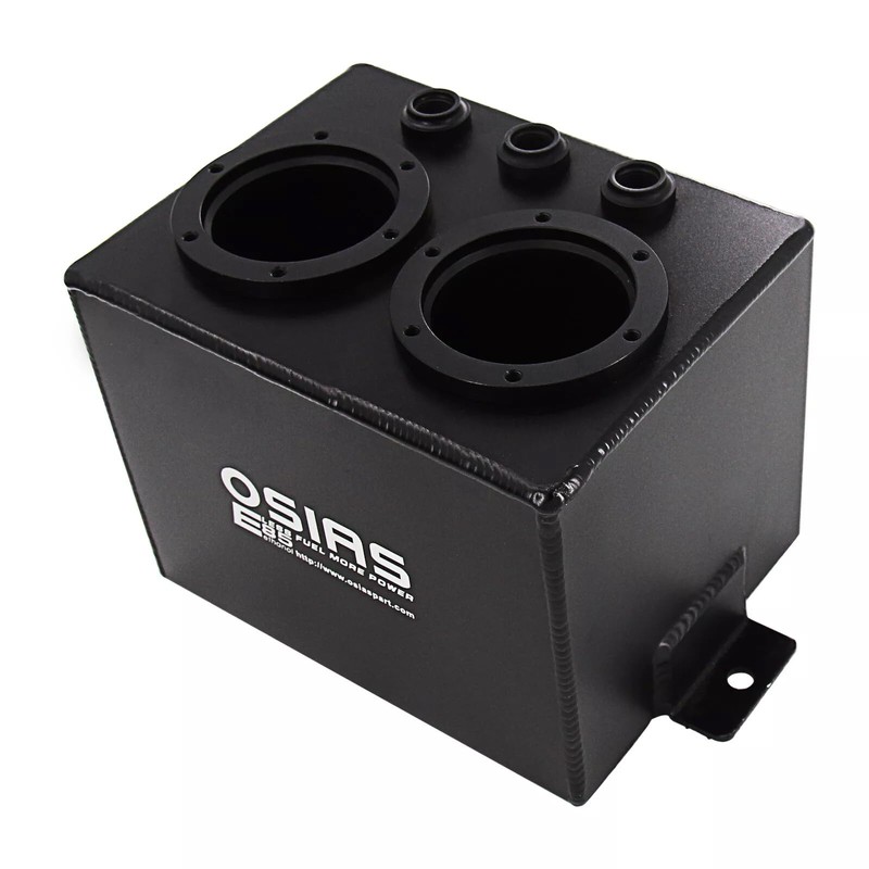 Lanotech 3L Dual Billet Aluminum Fuel Surge Tank / Surge