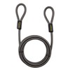 Spiral Cable Lock, Double Loop Steel Security Cable, Bicycle Lock