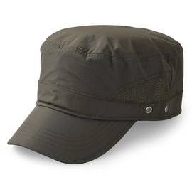 LOJAX Men's Work Cap, Summer, Cool, Quick Drying, Breathable, Baseball Cap, Walking Fishing Hat, armygre
