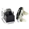 MEETOOT 1pcs QP-02-4.7 PTC Refrigerator Start Relay 3 Pin Coolers