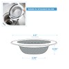 PlumBoss Kitchen Sink Strainer Basket - Rust Free Stainless Steel