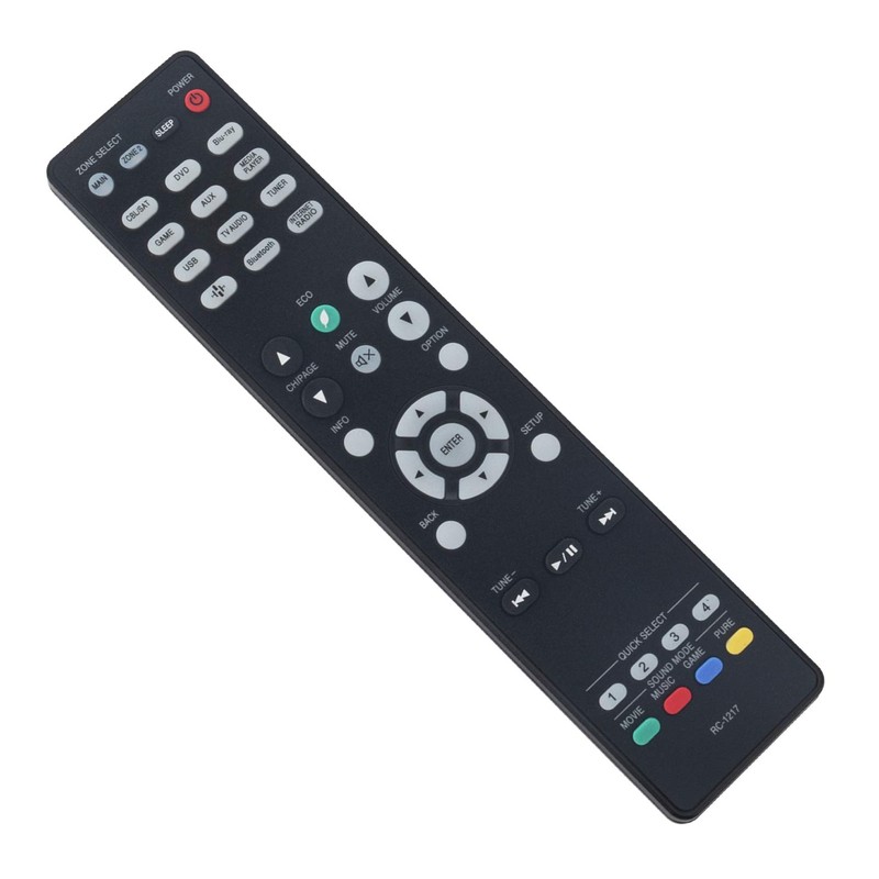 RC-1217 Ersatz Fernbedienung - VINABTY RC 1217 Fernbedienung für Denon