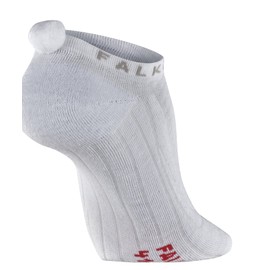 FALKE Women's GO2 Pompom W In Cotton Anti-Blister 1 Pair Golf Socks, White 2000, 2.5-3.5