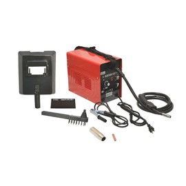 Mig 105 Flux Core Wire Mig Welding Machine 90AMP No Gas Welder Cooling Fan