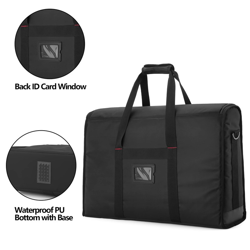 Trunab Monitor Carrying Case 24 Inch Padded Travel Bag Hold