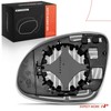 A-Premium Right Passenger Side Heated Mirror Glass with Backing Plate