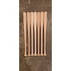 7 Pack 26" Wood Baseball Bats Blem