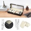 Eunomia Watch Storage Case, Watch Case for 6 Pieces, Watch